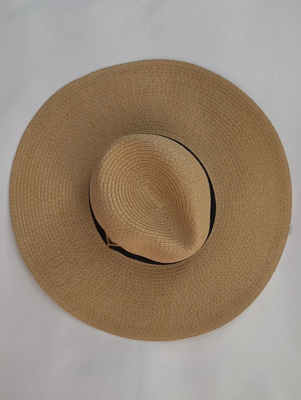 Vince Camuto Grosgrain Straw Panama Hat